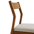 EEI-6918 Solara Fabric Wood Dining Side Chairs Set of 2 by Modway