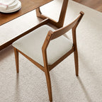 EEI-6918 Solara Fabric Wood Dining Side Chairs Set of 2 by Modway