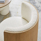 EEI-6994-NAT-IVO Solis Boucle Accent Chair by Modway