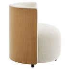 EEI-6994-NAT-IVO Solis Boucle Accent Chair by Modway