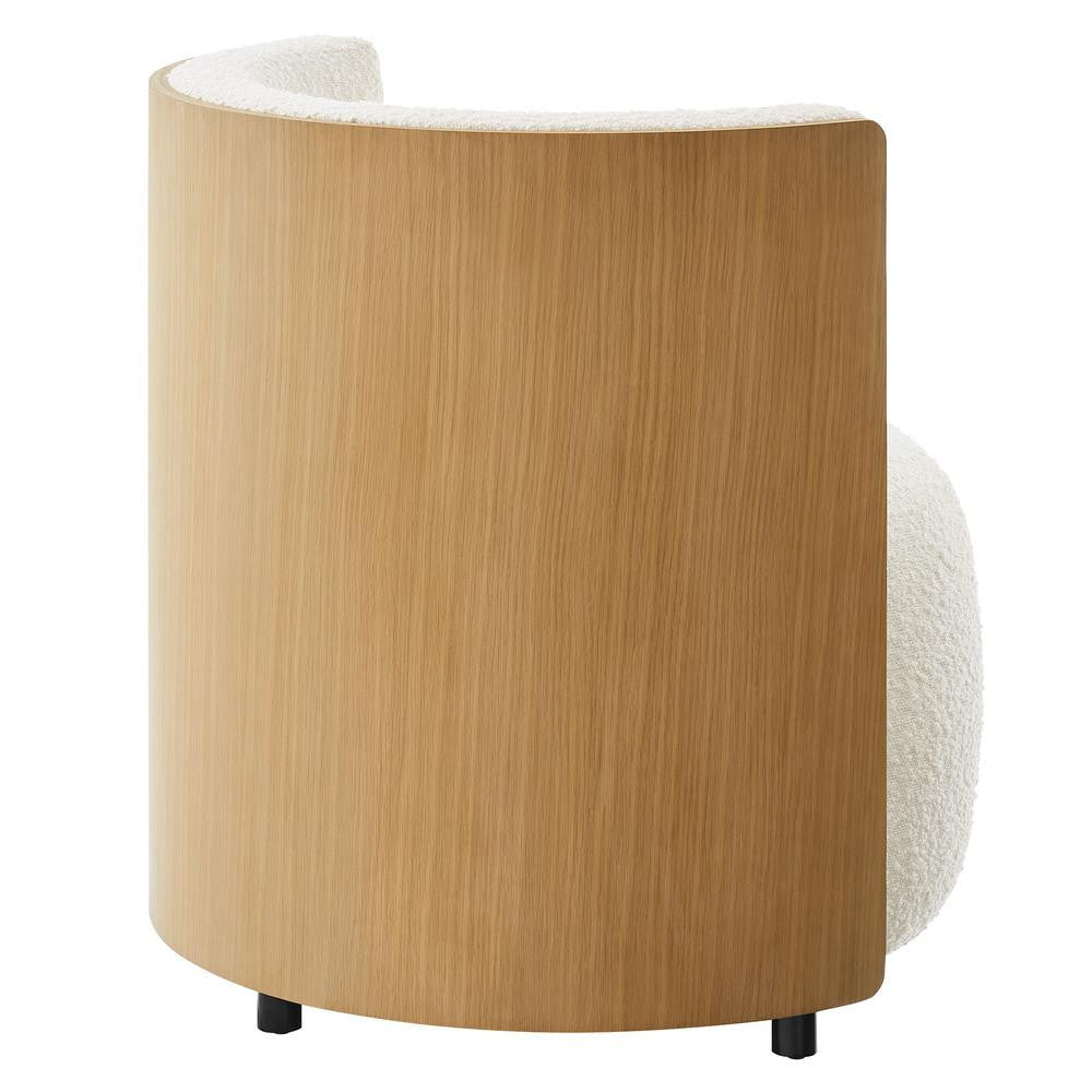 EEI-6994-NAT-IVO Solis Boucle Accent Chair by Modway