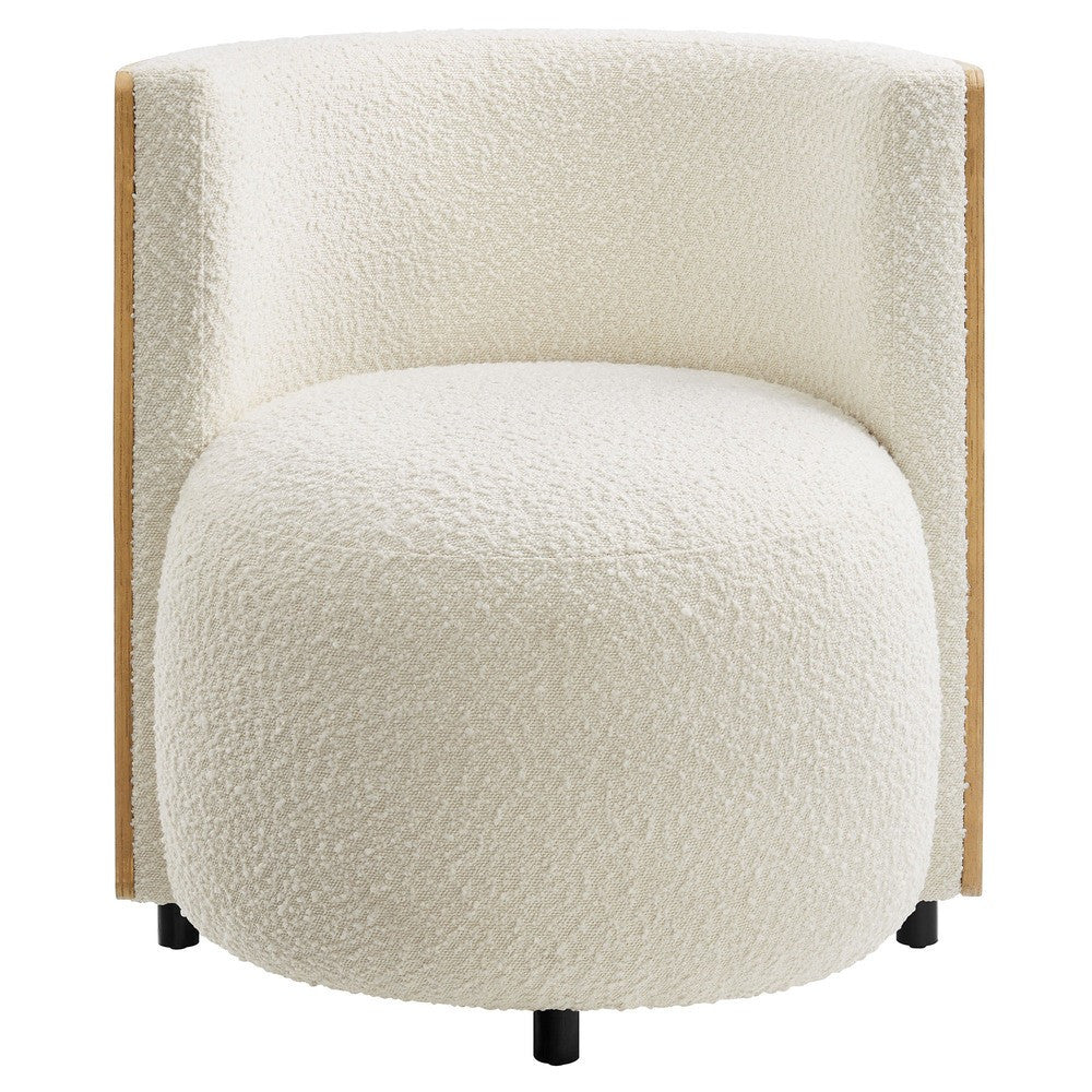 EEI-6994-NAT-IVO Solis Boucle Accent Chair by Modway