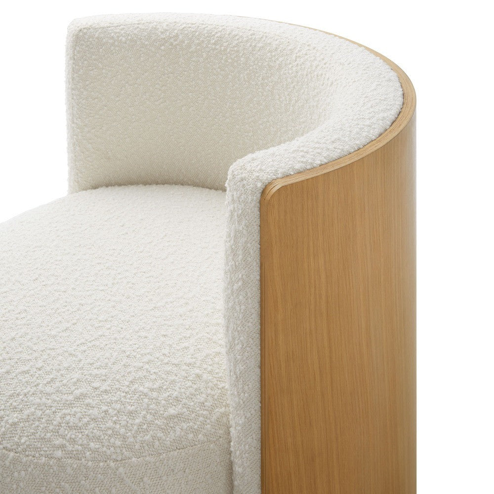 EEI-6994-NAT-IVO Solis Boucle Accent Chair by Modway