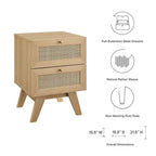 MOD-7050 Soma 2-Drawer Nightstand by Modway