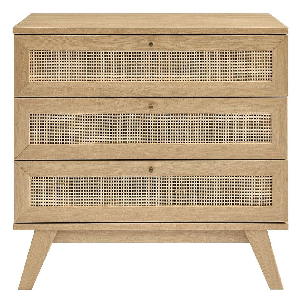 MOD-7051-OAK Soma 3-Drawer Dresser by Modway