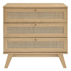 MOD-7051-OAK Soma 3-Drawer Dresser by Modway