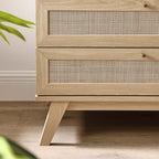 MOD-7051-OAK Soma 3-Drawer Dresser by Modway