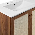 EEI-6715-WAL-WHI Soma 30" Bathroom Vanity by Modway