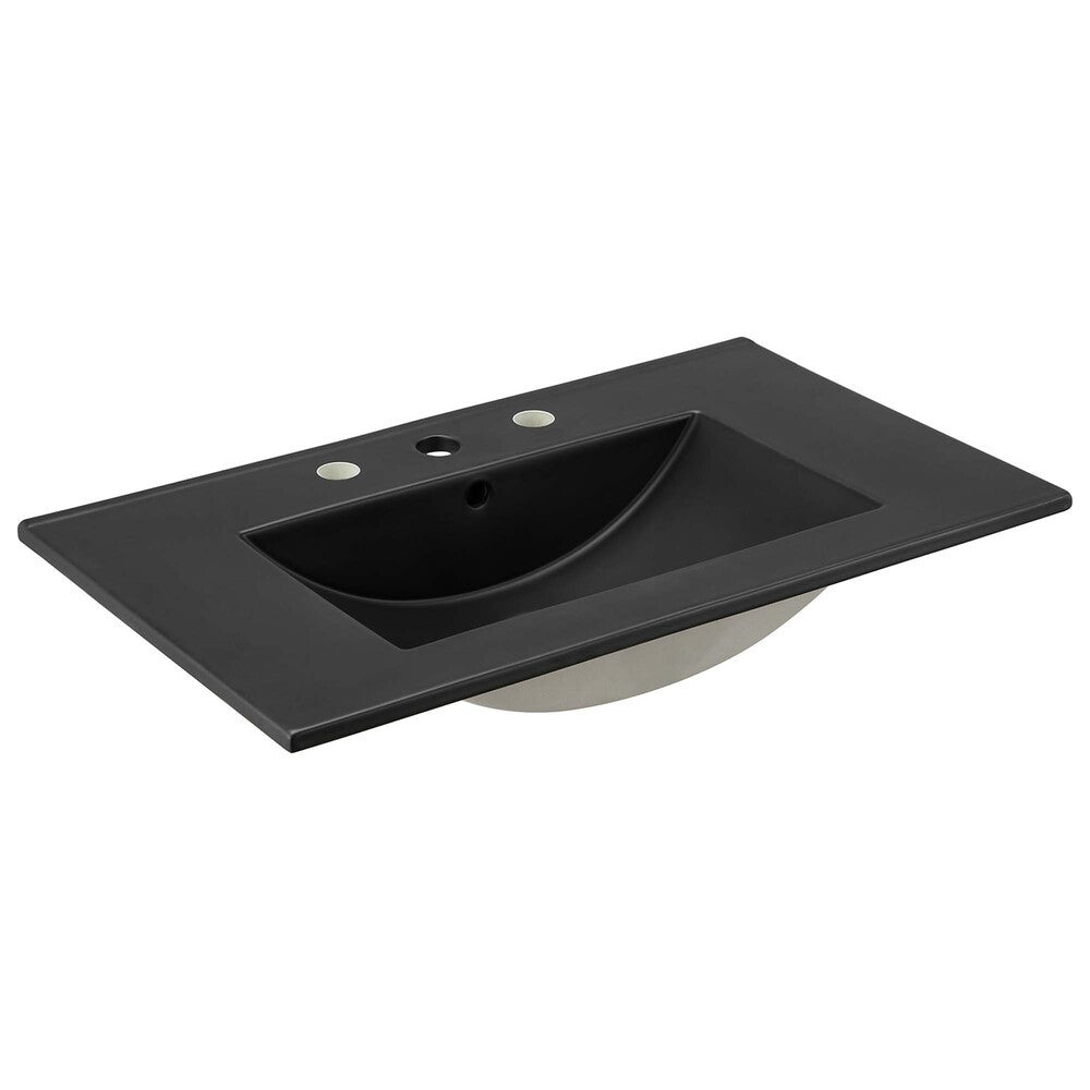 EEI-6716-WAL-BLK Soma 30" Bathroom Vanity by Modway