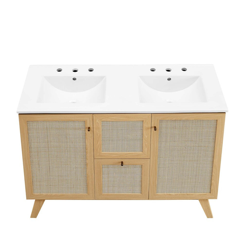EEI-6721 Soma 48" Double Sink Bathroom Vanity by Modway