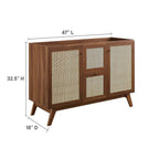 EEI-6589 Soma 48" Single or Double Sink Compatible Bathroom Vanity Cabinet (Sink Basin Not Included) by Modway