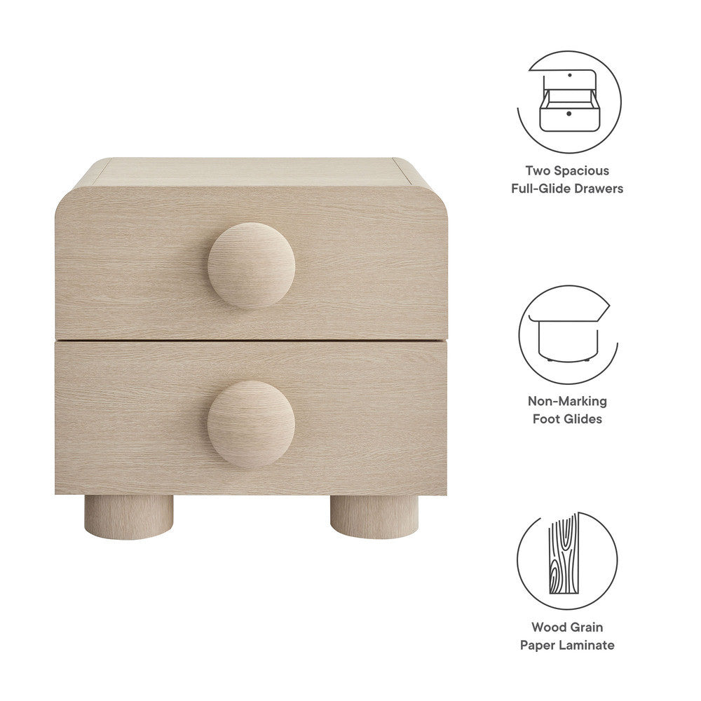 MOD-7181 Sonnet 2-Drawer Nightstand by Modway