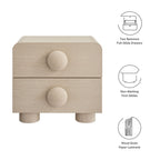 MOD-7181 Sonnet 2-Drawer Nightstand by Modway