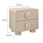 MOD-7181 Sonnet 2-Drawer Nightstand by Modway