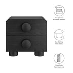 MOD-7181 Sonnet 2-Drawer Nightstand by Modway