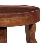 Modway Sorrel Carved Wood Stool by Modway-EEI-7140-WAL
