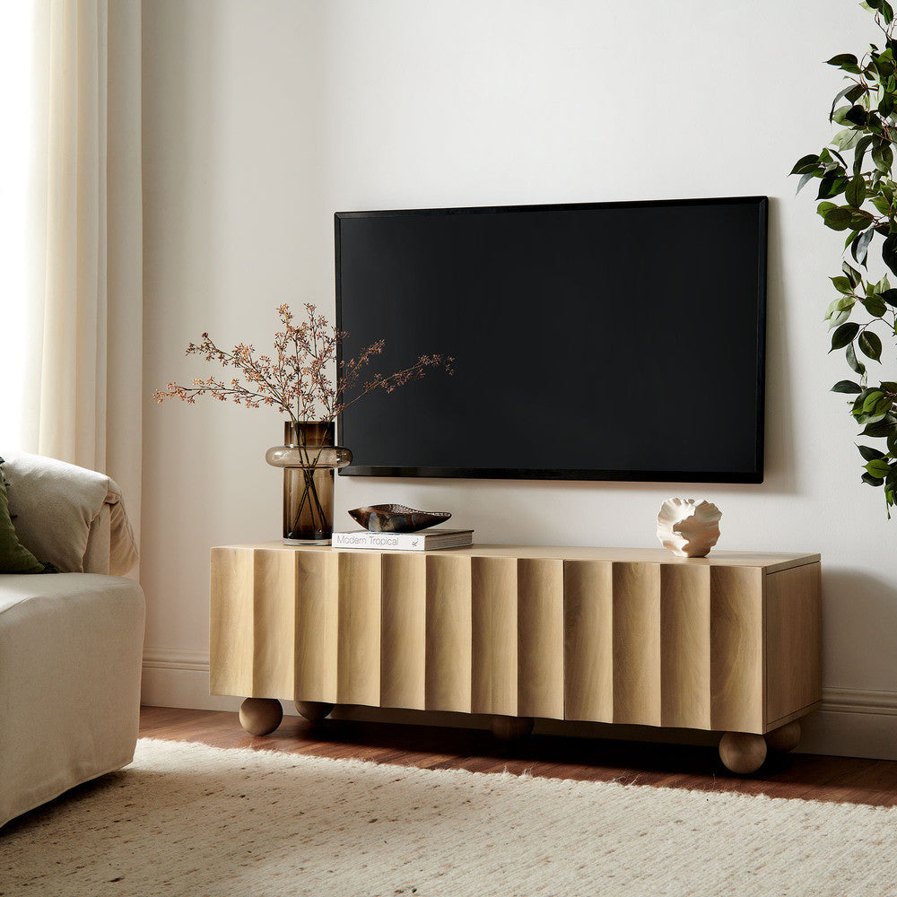 Modway Sorren Scalloped 54" Wood TV Stand by Modway-EEI-7183