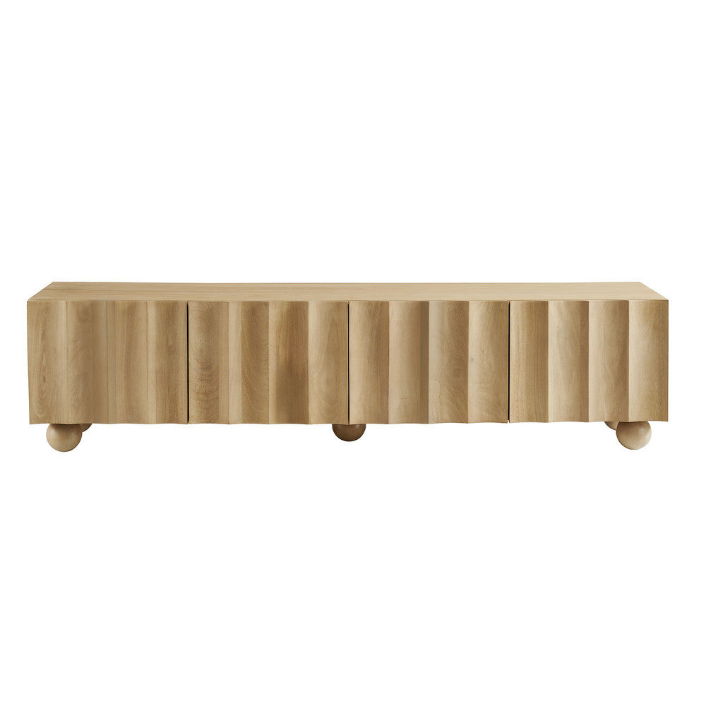 Modway Sorren Scalloped 71" Wood TV Stand by Modway-EEI-7184