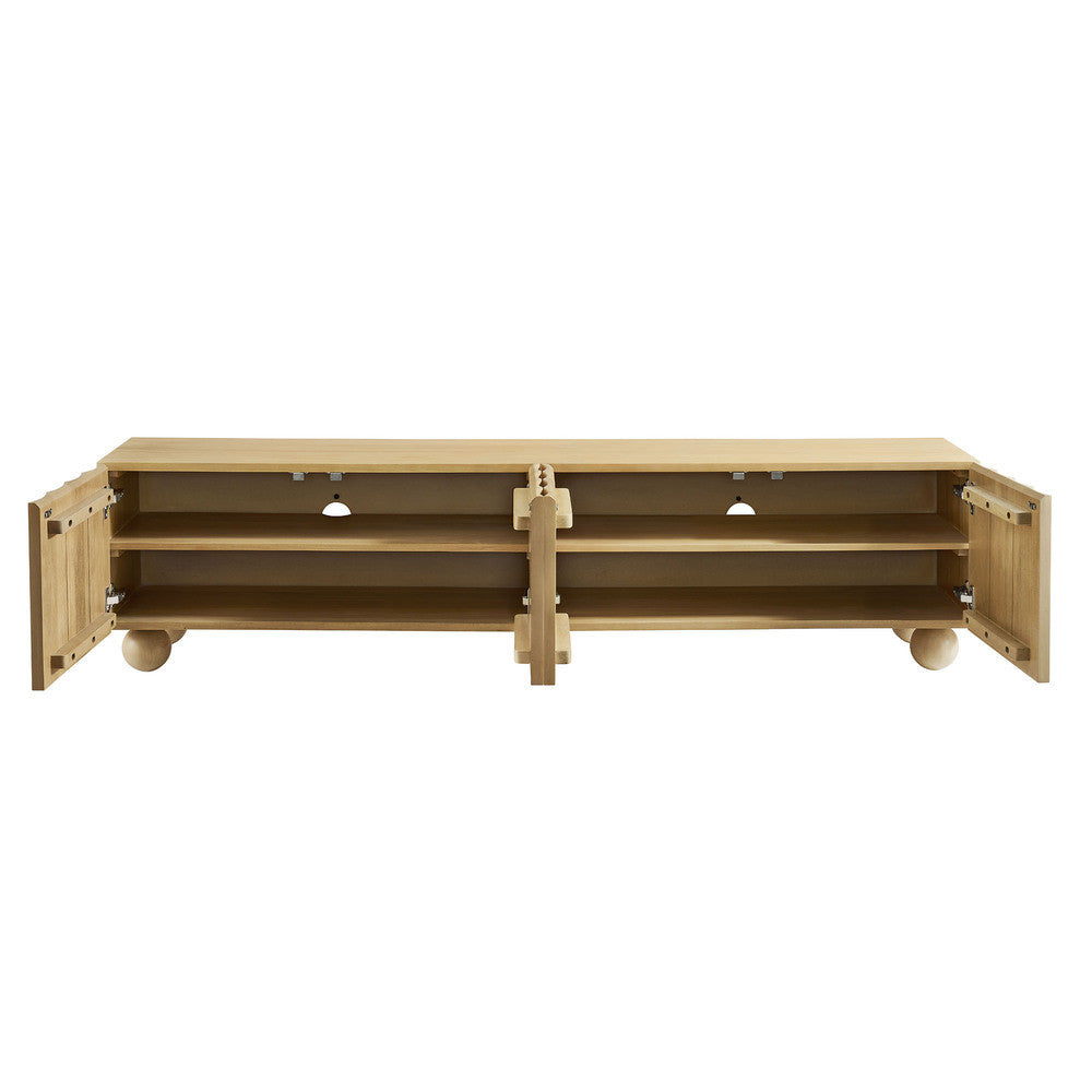 Modway Sorren Scalloped 71" Wood TV Stand by Modway-EEI-7184