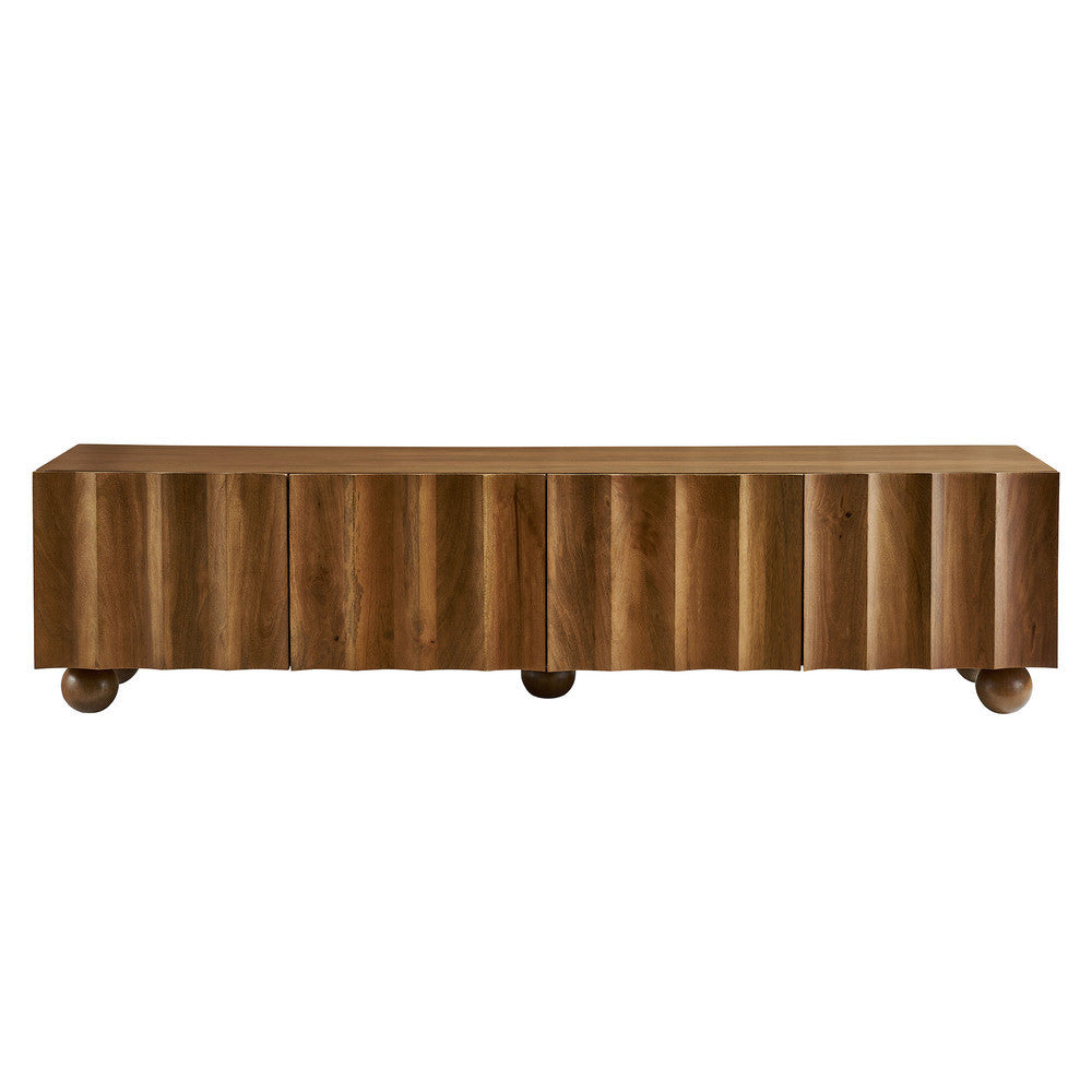 Modway Sorren Scalloped 71" Wood TV Stand by Modway-EEI-7184