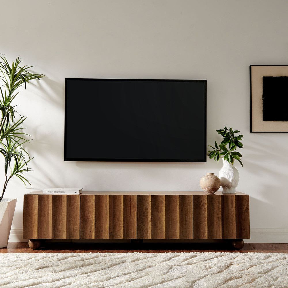 Modway Sorren Scalloped 71" Wood TV Stand by Modway-EEI-7184