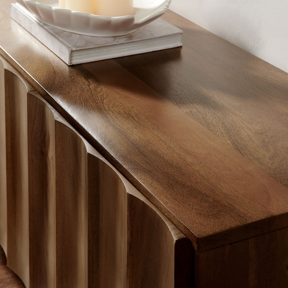 Modway Sorren Scalloped 71" Wood TV Stand by Modway-EEI-7184