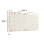 MOD-7122 Sparta Weave Vegan Leather Full Headboard by Modway