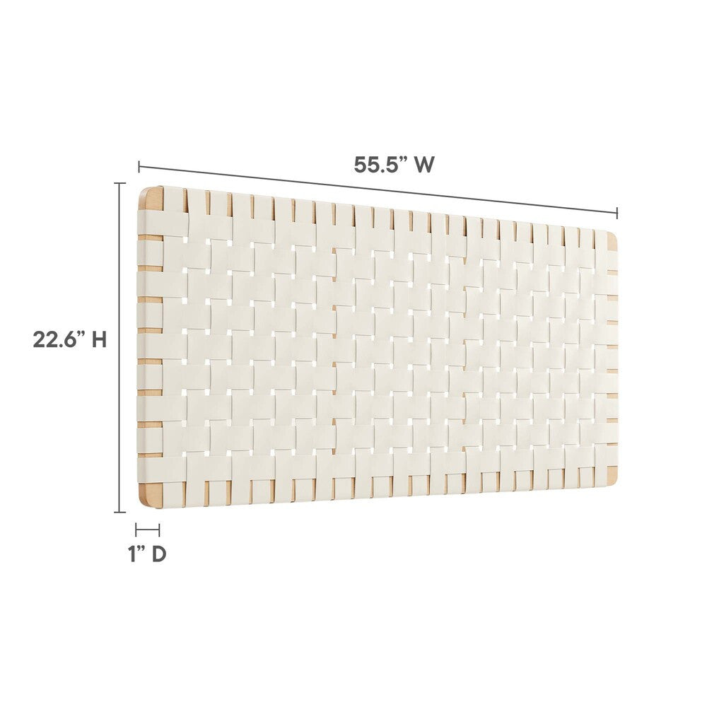 MOD-7122 Sparta Weave Vegan Leather Full Headboard by Modway