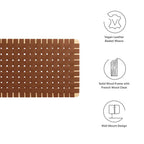 MOD-7122 Sparta Weave Vegan Leather Full Headboard by Modway