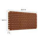 MOD-7122 Sparta Weave Vegan Leather Full Headboard by Modway