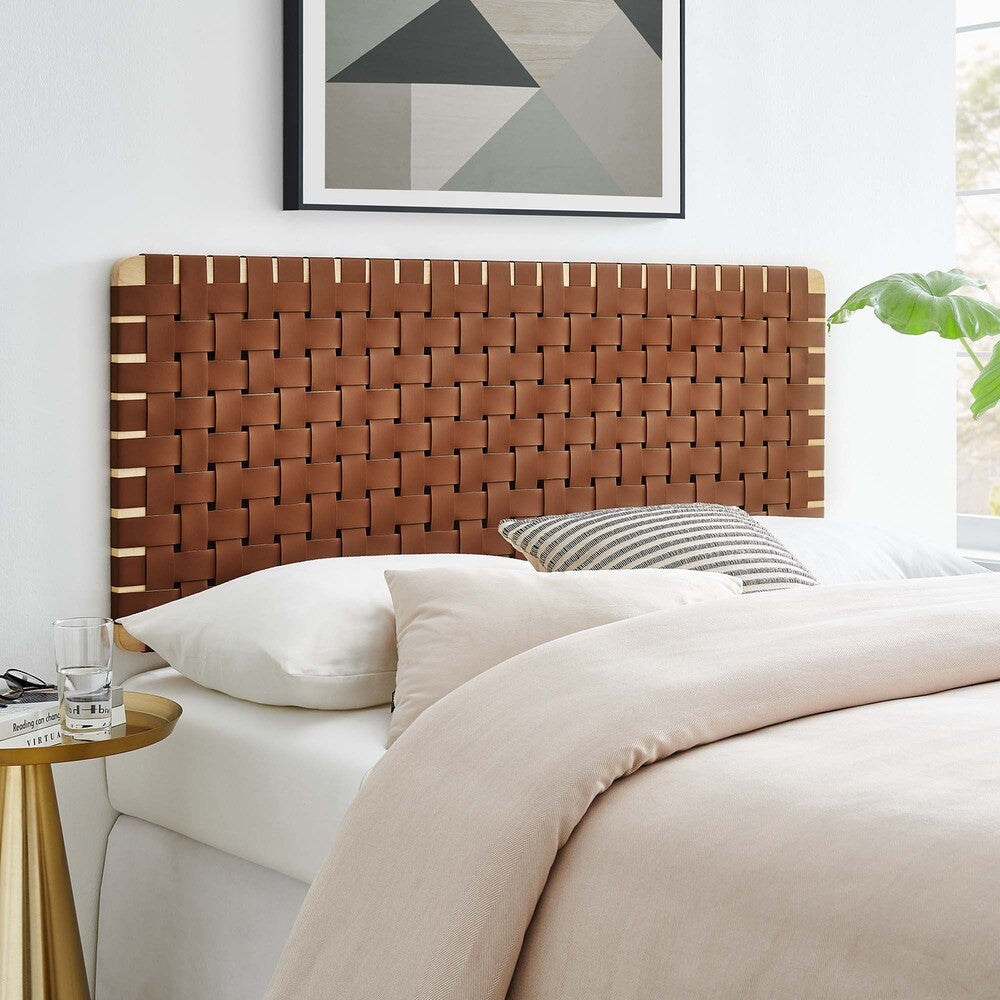 MOD-7122 Sparta Weave Vegan Leather Full Headboard by Modway