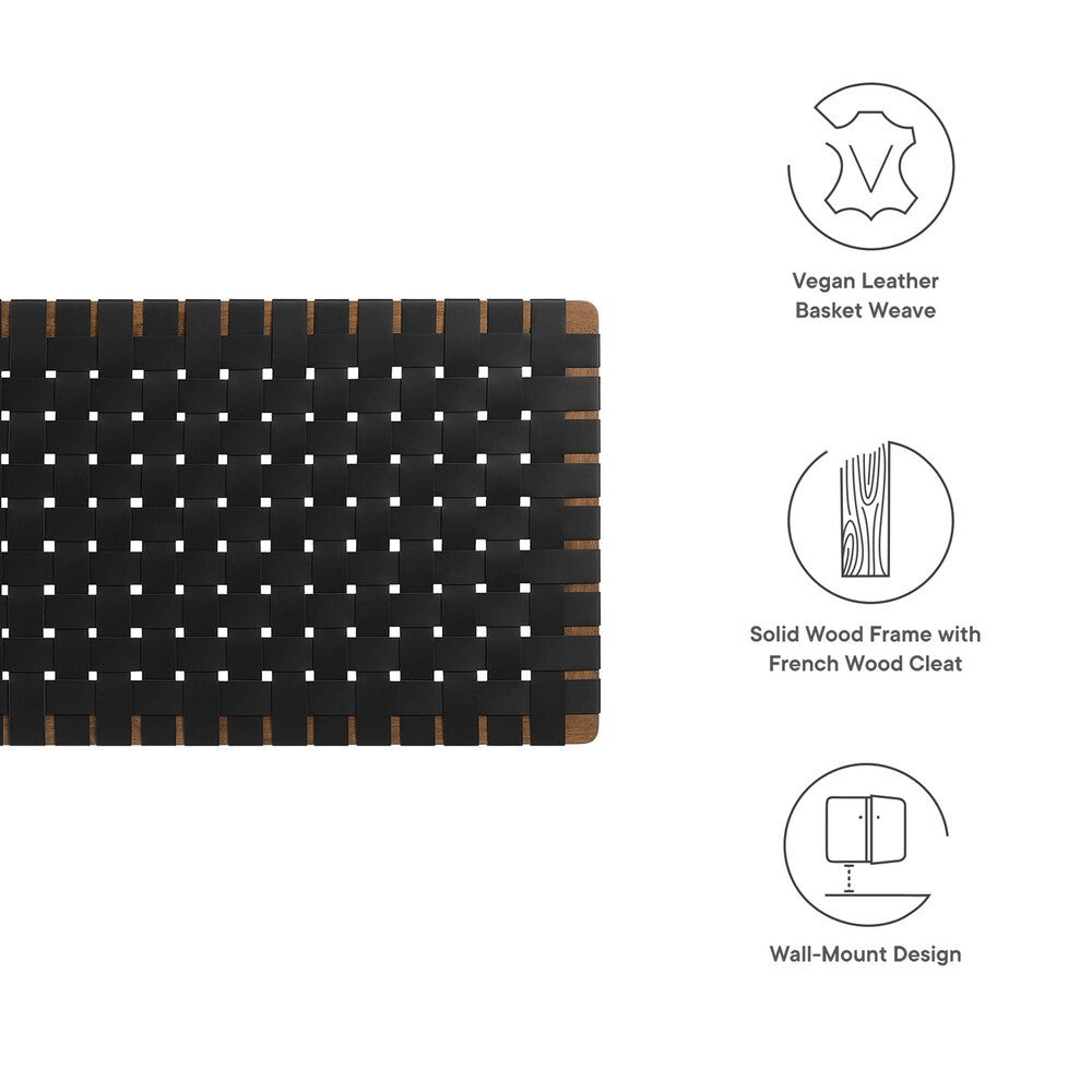 MOD-7122 Sparta Weave Vegan Leather Full Headboard by Modway