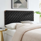 MOD-7122 Sparta Weave Vegan Leather Full Headboard by Modway