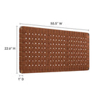 MOD-7122 Sparta Weave Vegan Leather Full Headboard by Modway