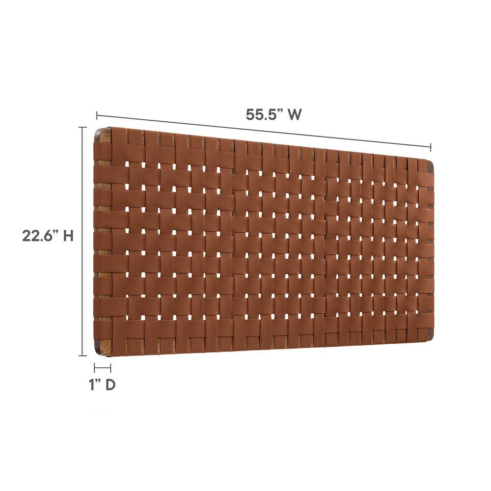 MOD-7122 Sparta Weave Vegan Leather Full Headboard by Modway