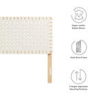 MOD-7123 Sparta Weave Vegan Leather Full Headboard by Modway