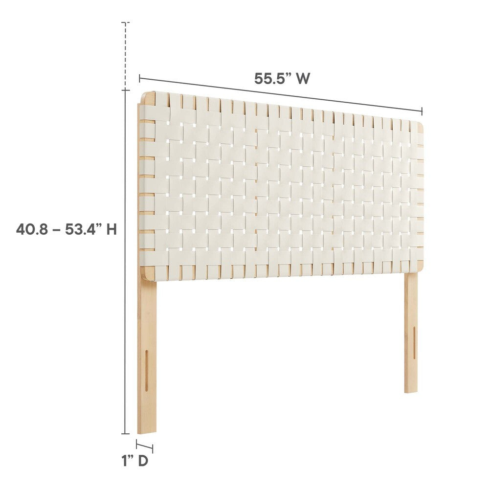 MOD-7123 Sparta Weave Vegan Leather Full Headboard by Modway
