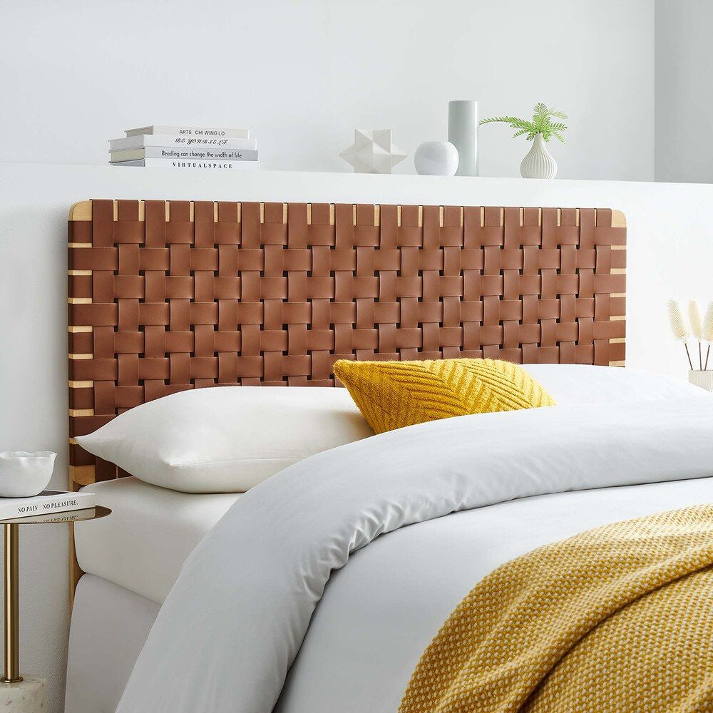MOD-7123 Sparta Weave Vegan Leather Full Headboard by Modway