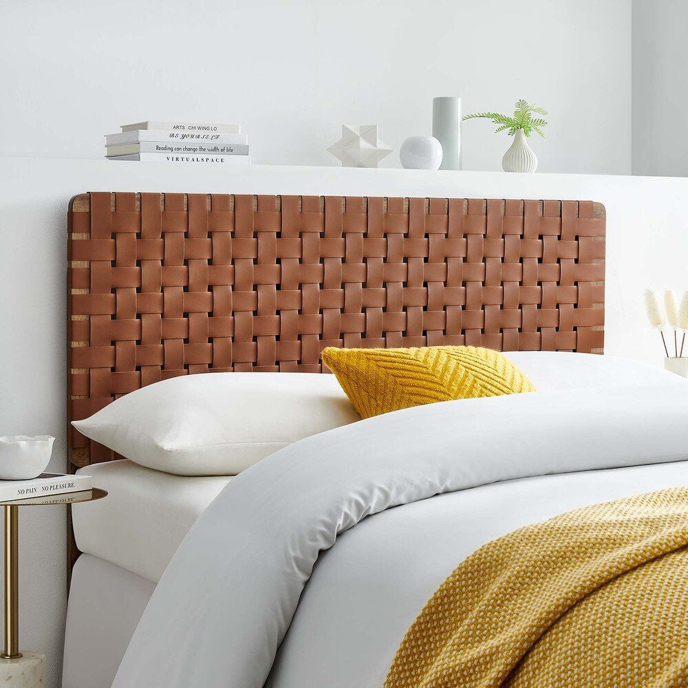 MOD-7123 Sparta Weave Vegan Leather Full Headboard by Modway