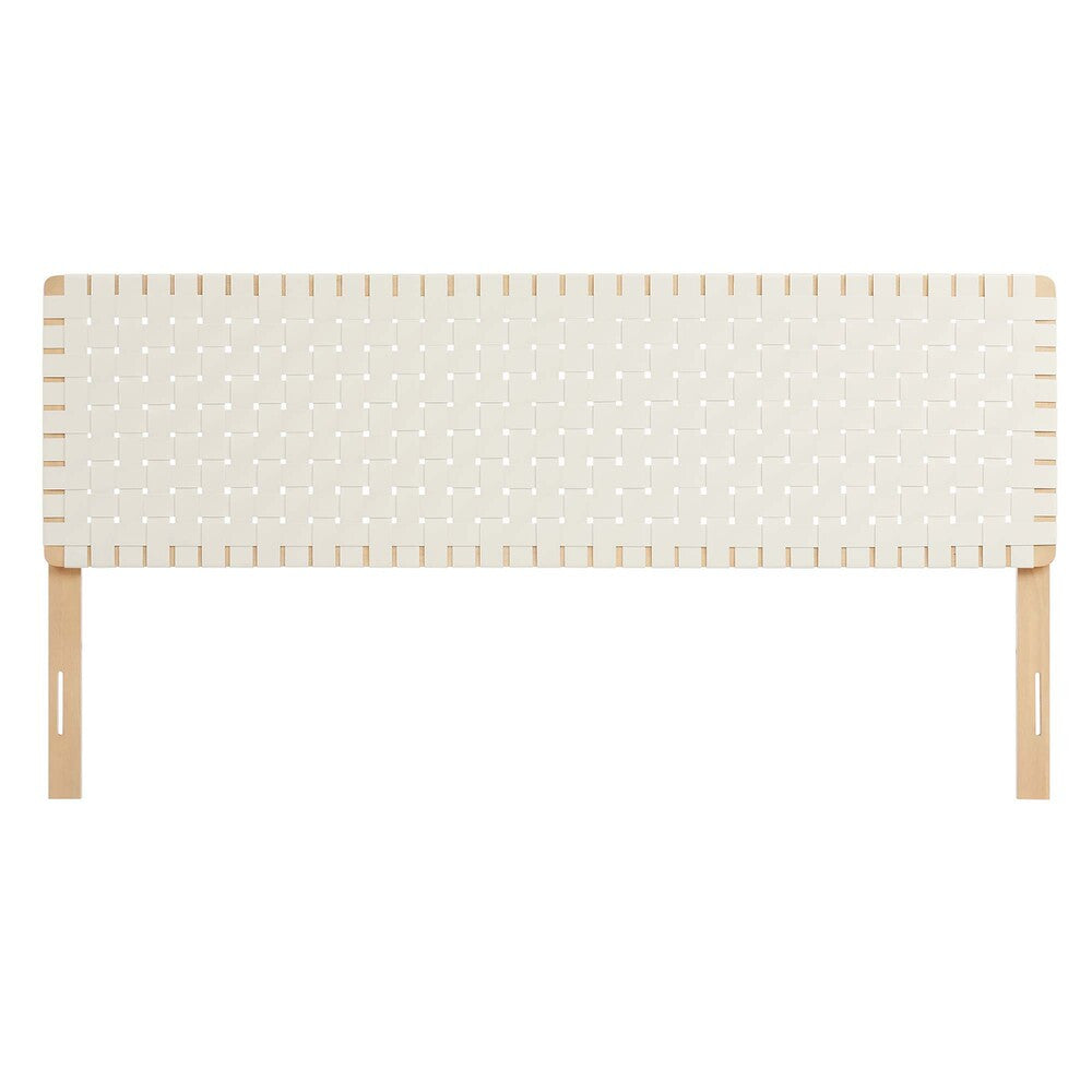 MOD-7127 Sparta Weave Vegan Leather King Headboard by Modway