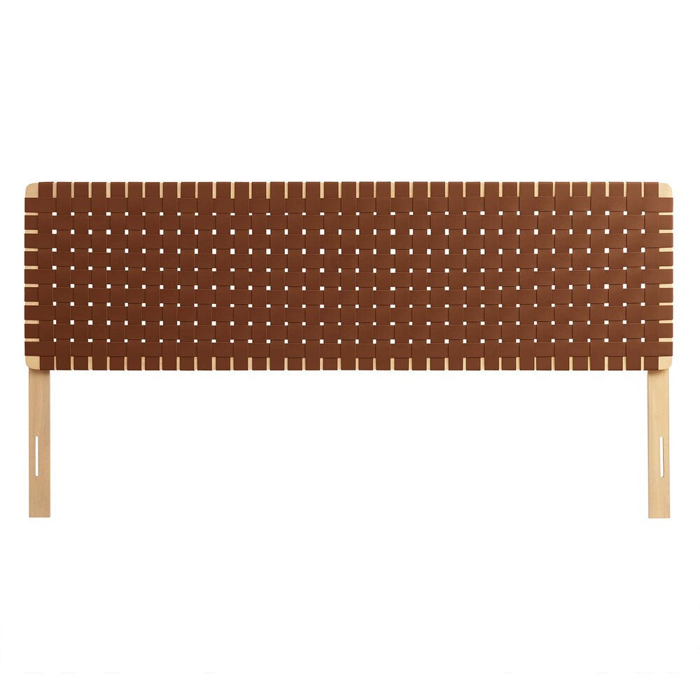 MOD-7127 Sparta Weave Vegan Leather King Headboard by Modway