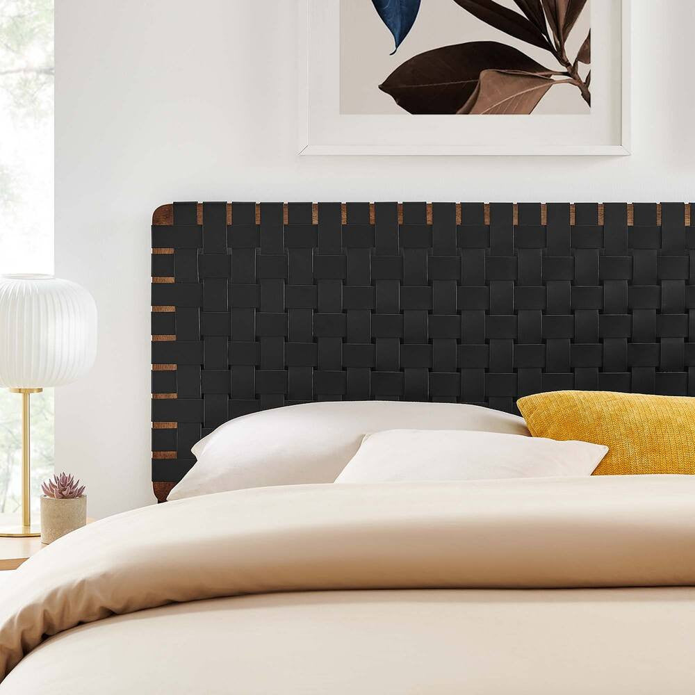 MOD-7127 Sparta Weave Vegan Leather King Headboard by Modway