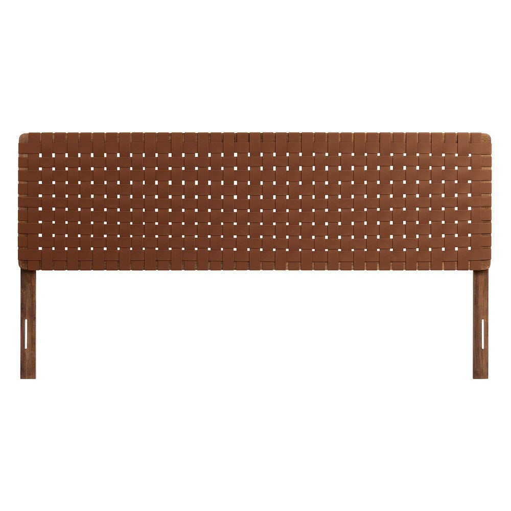 MOD-7127 Sparta Weave Vegan Leather King Headboard by Modway