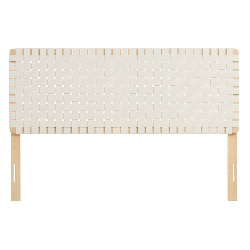 MOD-7125 Sparta Weave Vegan Leather Queen Headboard by Modway
