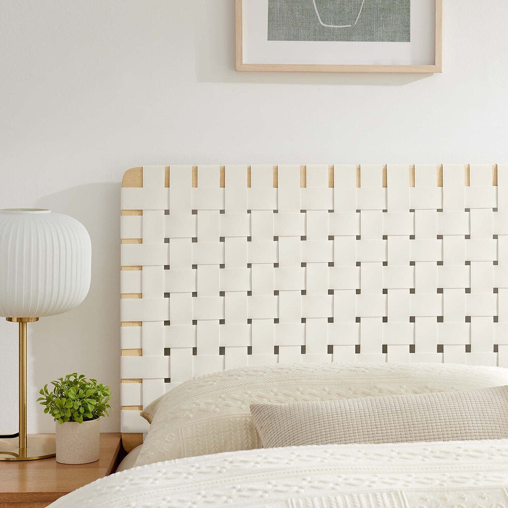 MOD-7125 Sparta Weave Vegan Leather Queen Headboard by Modway
