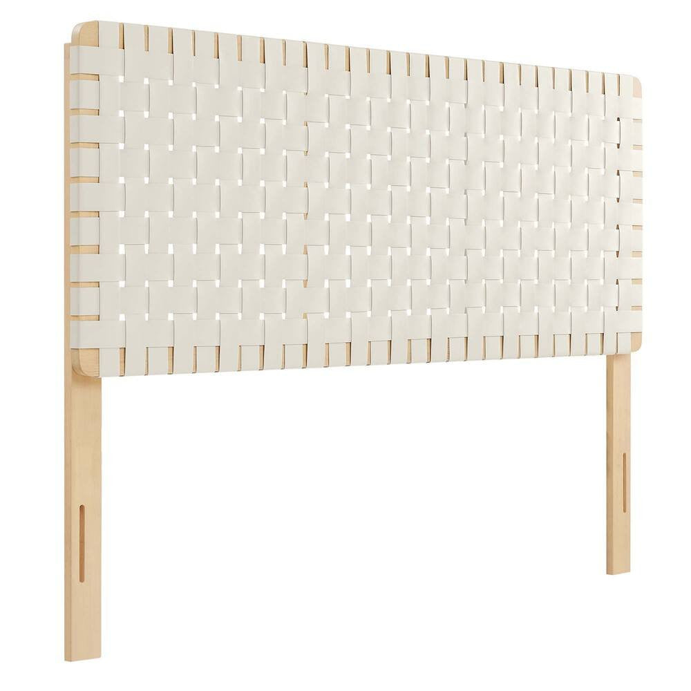 MOD-7125 Sparta Weave Vegan Leather Queen Headboard by Modway