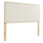 MOD-7125 Sparta Weave Vegan Leather Queen Headboard by Modway