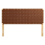 MOD-7125 Sparta Weave Vegan Leather Queen Headboard by Modway