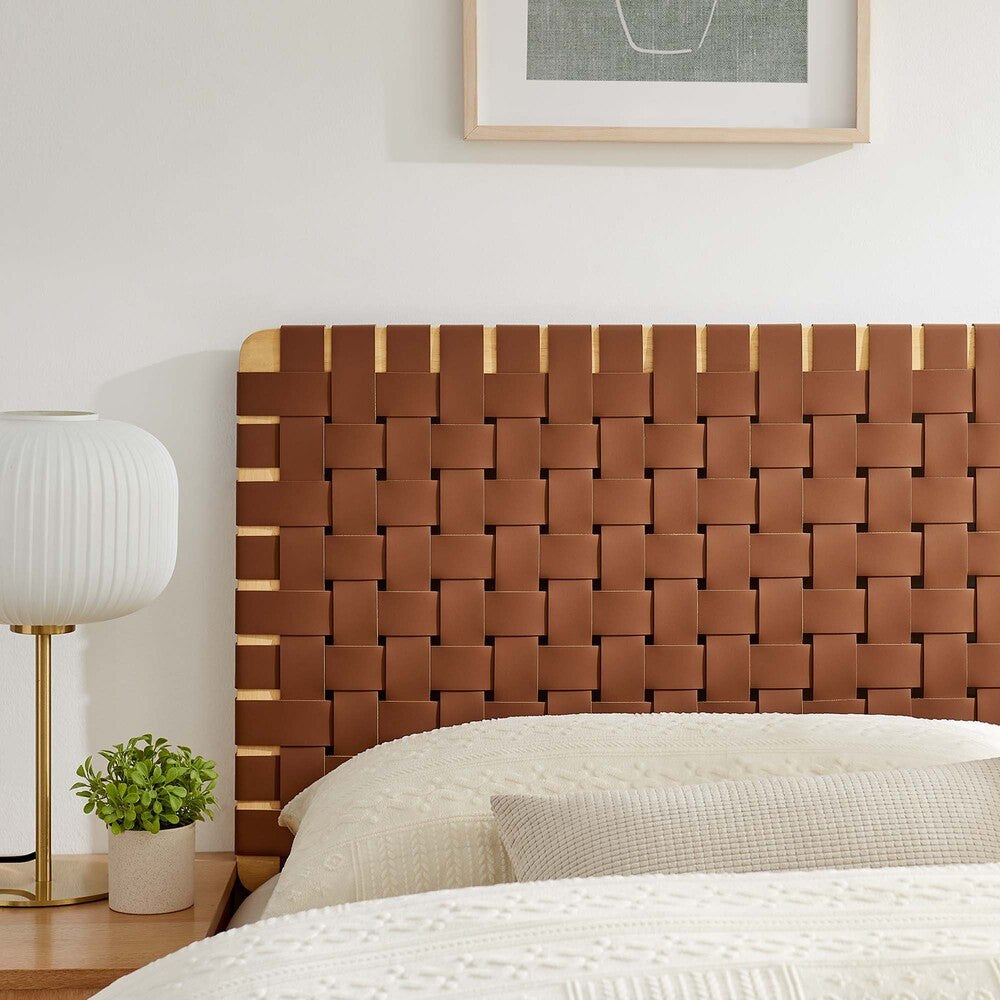 MOD-7125 Sparta Weave Vegan Leather Queen Headboard by Modway