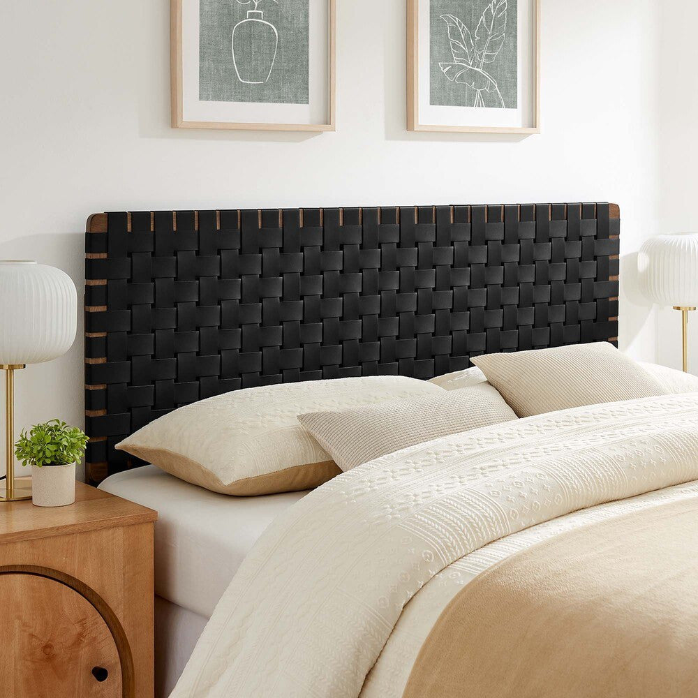 MOD-7125 Sparta Weave Vegan Leather Queen Headboard by Modway